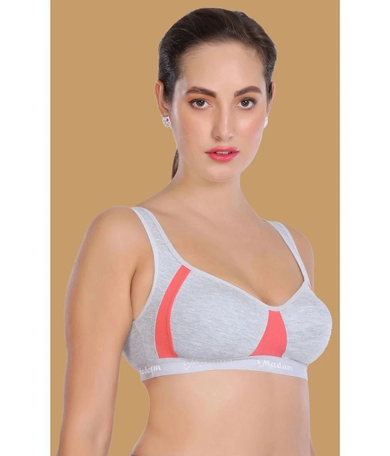 Madam - Coral Cotton Lightly Padded Womens Push Up Bra ( Pack of 1 ) - None