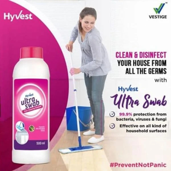 Hyvest Ultra Swab Floor Cleaning Solution 500 Ml