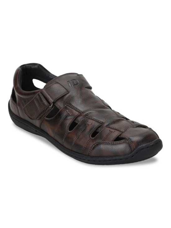 ID Mens Brown Casual Sandals