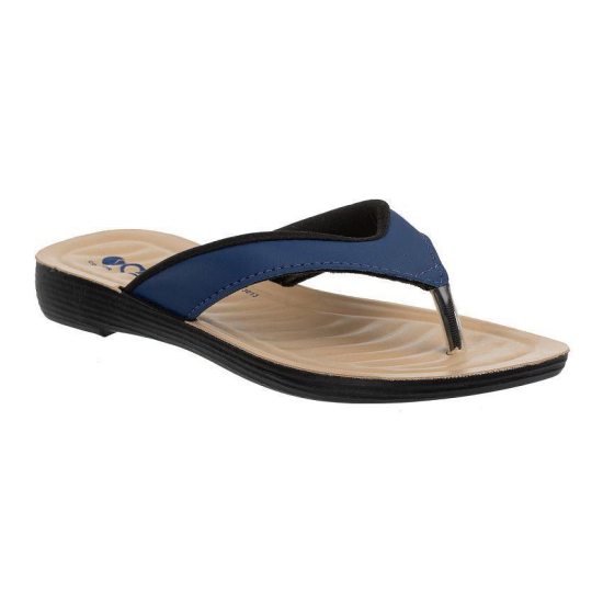 Chips - Blue Women's Flats - None