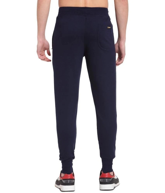 Uzarus - Cotton Navy Mens Joggers ( Pack of 1 ) - None