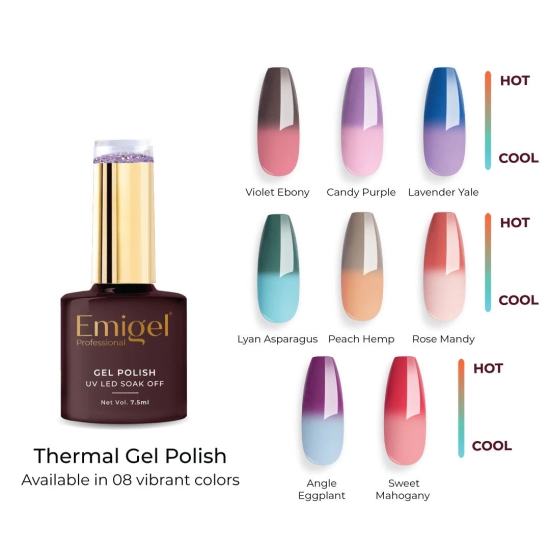 Emigel - Thermal UV Gel Poilsh - 08 Shades-LAVENDER YALE