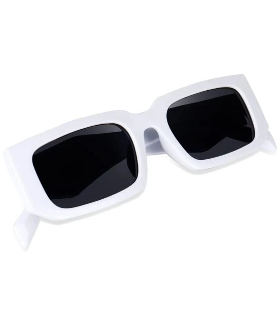 Creature Black Oversized Sunglasses ( Pack of 1 ) - Medium