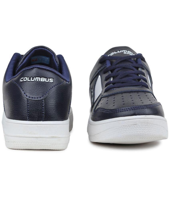 Columbus JACK CASUAL SHOES - Navy Men's Sneakers - None