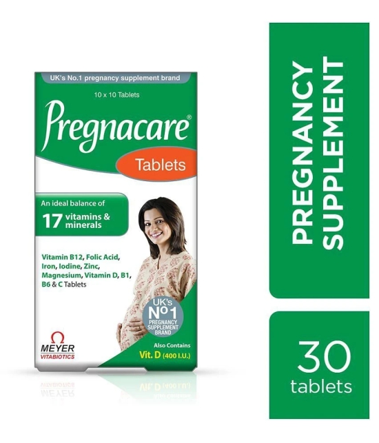 Pregnacare - Pregnancy Supplement (19 Vitamins and Minerals) - 100 Tablets