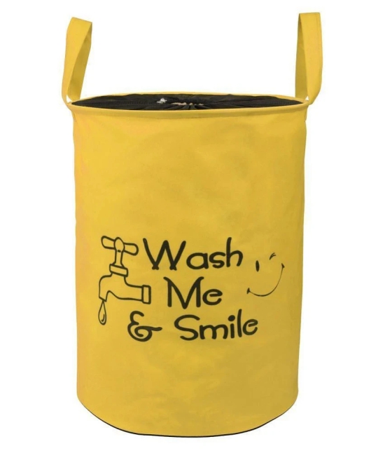 E-Retailer Set of 1 20 L+ Laundry Bags Yellow - Yellow