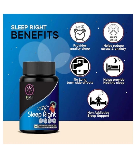 1 Tree Sleep Right Capsule 60 gm Pack of 1