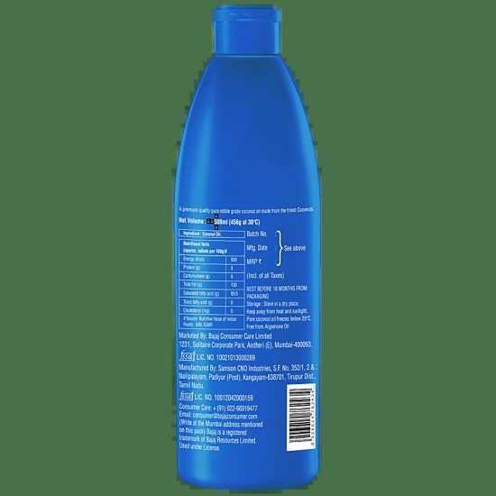 Bajaj Coconut Oil, 500 ml