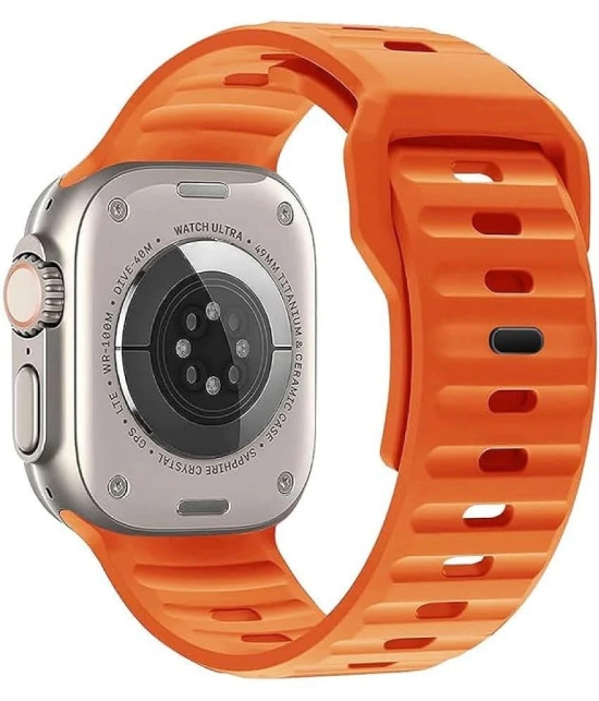 COREGENIX Series Ultra Max with Touch control Orange Smart Watch