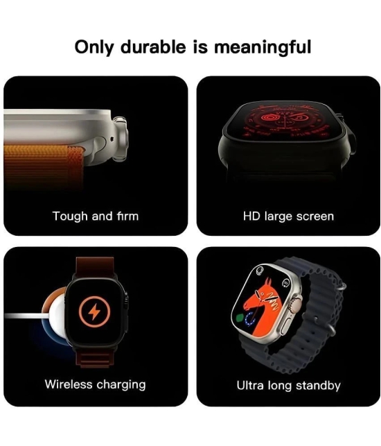 COREGENIX Series Ultra Max with Touch control Orange Smart Watch