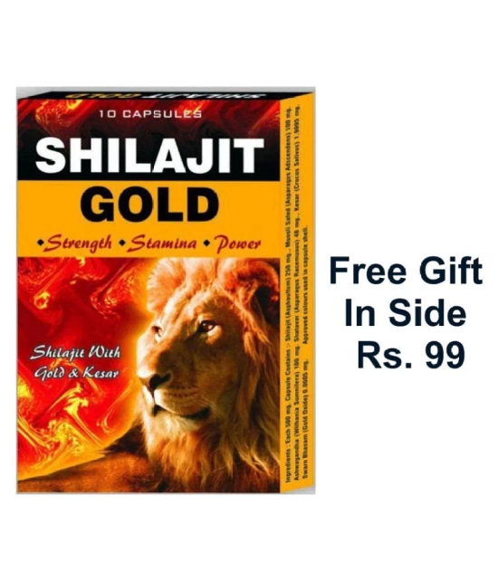 G&G Phermacy Shilajit Gold - Cap 30 no.s (Pack of 3)