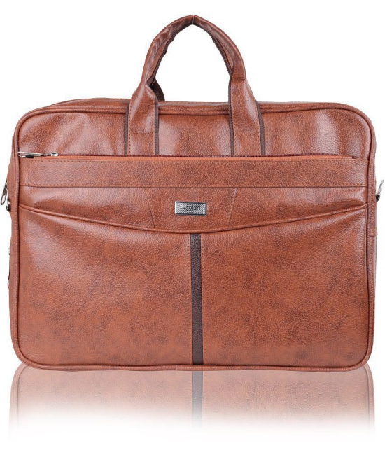 Raylan - Tan Solid Messenger Bag - Tan