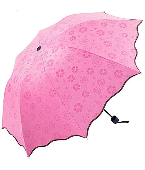 EIGHTEEN ENTERPRISE Magic Umbrella (Asorted colour)| Blossom Magic Compact Umbrella for UV Protection & Rain for Girls and Women | A Creative Magical Umbrella of Blooming Flowers Design For 