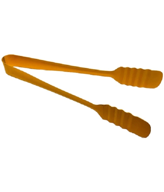 Dynore Steel Cake/Pastry Tong - Yellow