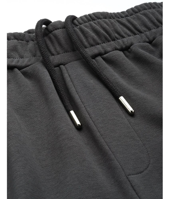 Dillinger Grey Fleece Mens Trackpants ( Pack of 1 ) - None