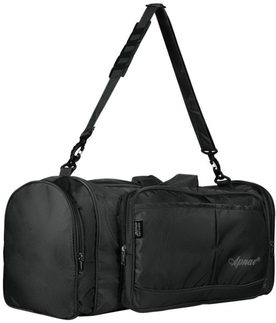 Apnav 45 Ltrs Black Polyester Duffle Bag - Onesize