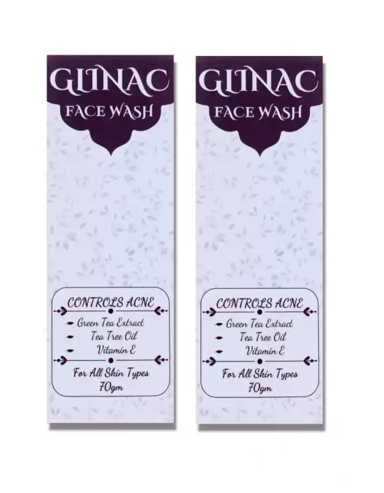 Glinac FaceWash, 70gm-Pack of 2