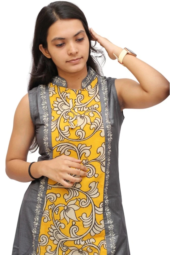 Tisser Kalamkari Handpainted Kurti