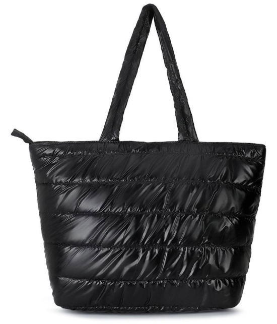 Anekaant - Black Polyster Tote Bag - Black