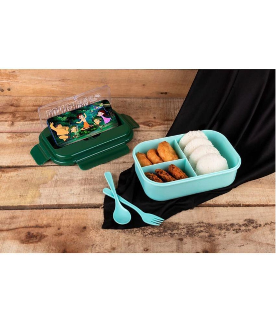 Handa - Lunch Box Plastic Lunch Box 3 - Container ( Pack of 1 )