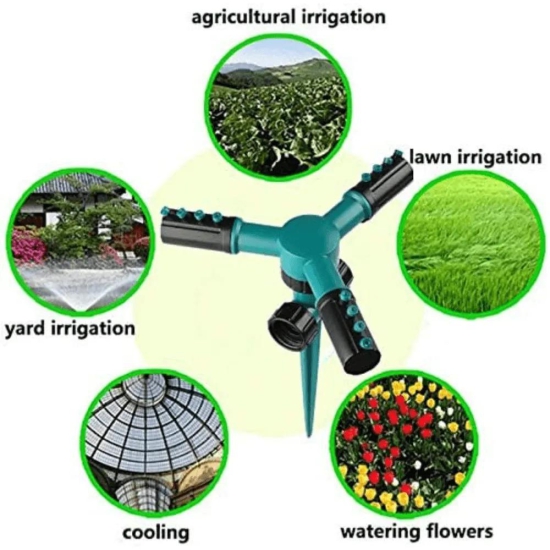 Automatic 360 Degree Rotating Arm Sprinkle-5 Arm Sprinkler