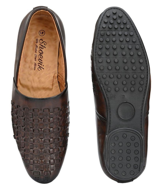 Shoevik Brown Loafers - 9