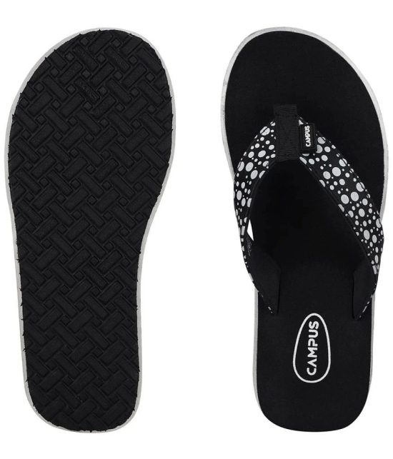 Campus - Black Womens Slipper - None