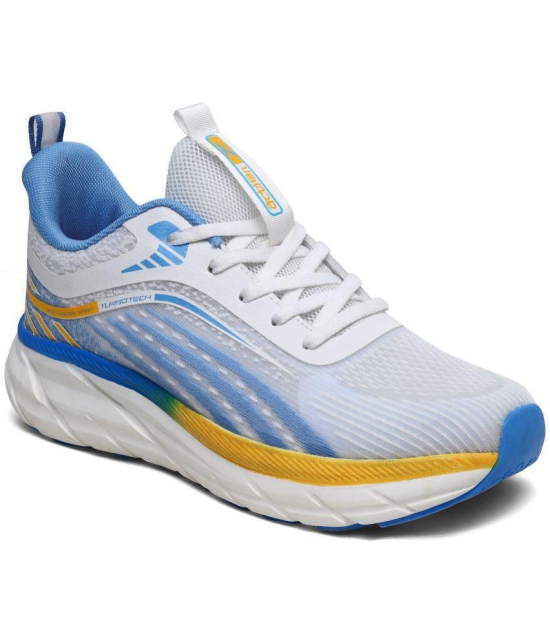 Action Sports Running Shoes White Mens Sports Running Shoes - None