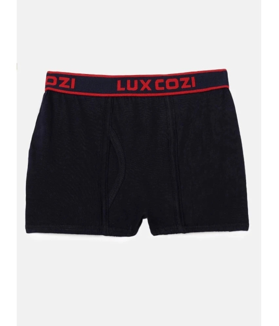 Lux Cozi - Multicolor Cotton Blend Boys Trunks ( Pack of 8 ) - None