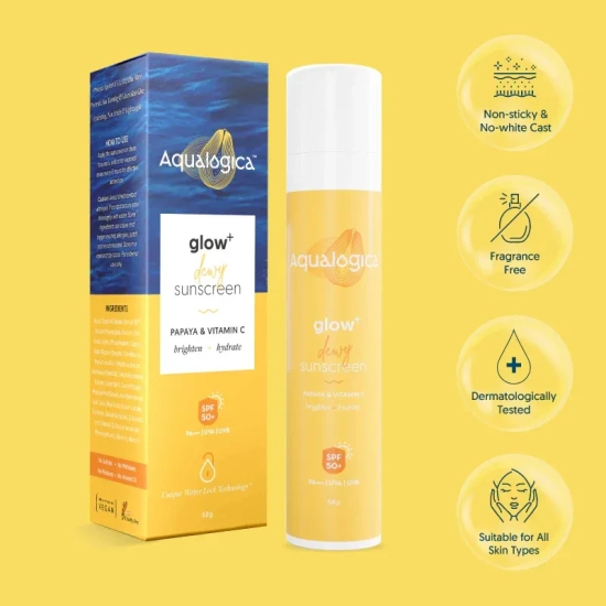 Glow+ Dewy Sunscreen - 50g