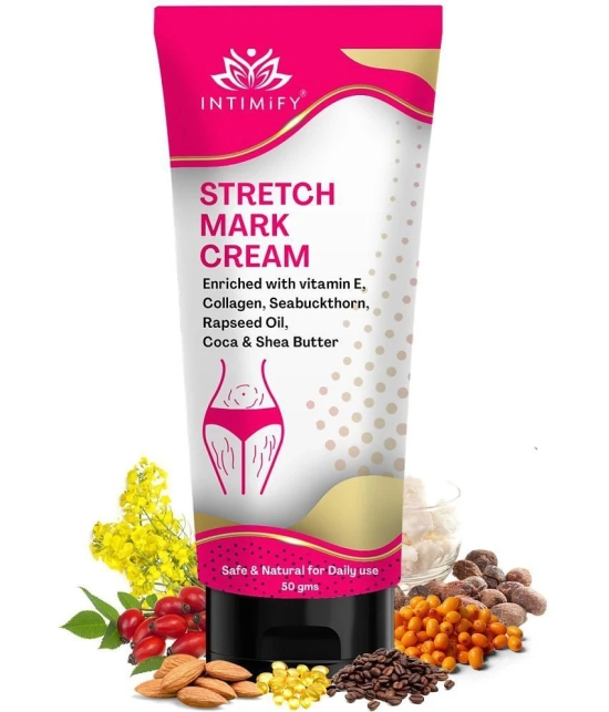 Intimify Stretch Mark Cream, Stretch Mark Remover Cream, Firming Cream, 50 Gms