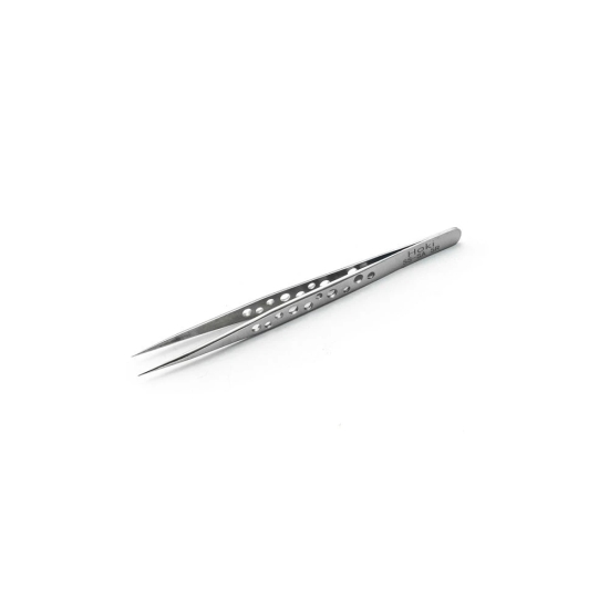 Hoki Straight Tip Anti-Skid Stainless Steel Tweezer