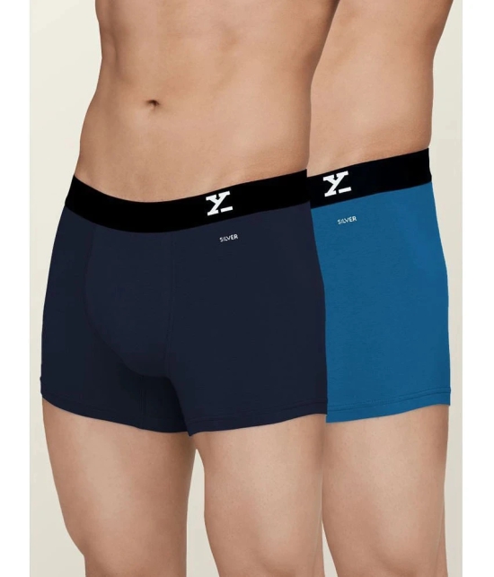 XYXX - Multicolor Cotton Mens Trunks ( Pack of 2 ) - None