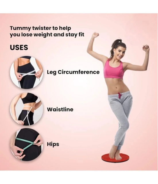 Horsefit Tummy Twister | Twisting Waist Disc | Waist Trimmer | Body Toner | Fat Burner | Aerobic Exercise Foot Exercise Fitness Twister | Fat Buster | Perfect Home Gym Equipment for Men & Wo