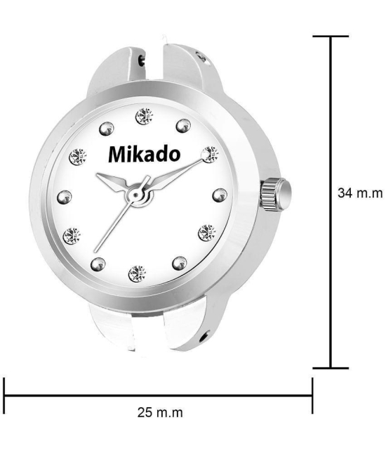 Mikado - Silver Stainless Steel Analog Womens Watch