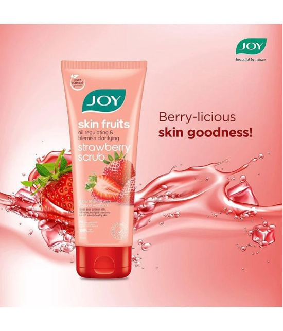 Joy Skin Fruits Oil Regulating Strawberry Face Scrub 200 ml