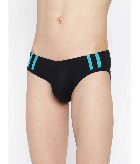 La Intimo Cotton Mens Bikini ( Black ) - None