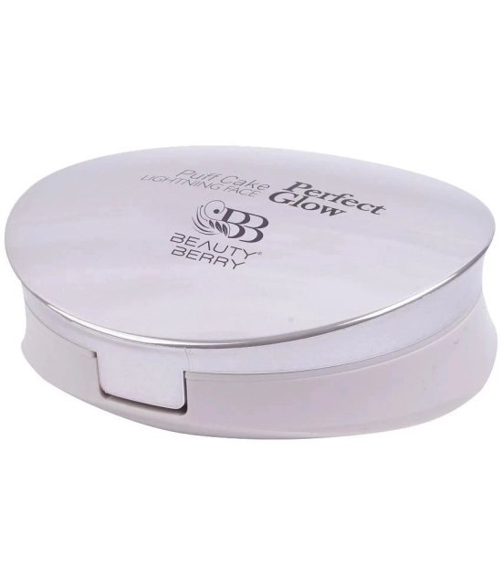 Beauty Berry Perfect Glow Compact Powder Setting Powder 19g, Ivory (Shade - 02)