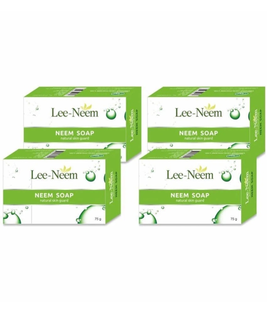 Leeford Lee Neem Anti Bacterial Neem Soap 75 gm (Pack of 4)