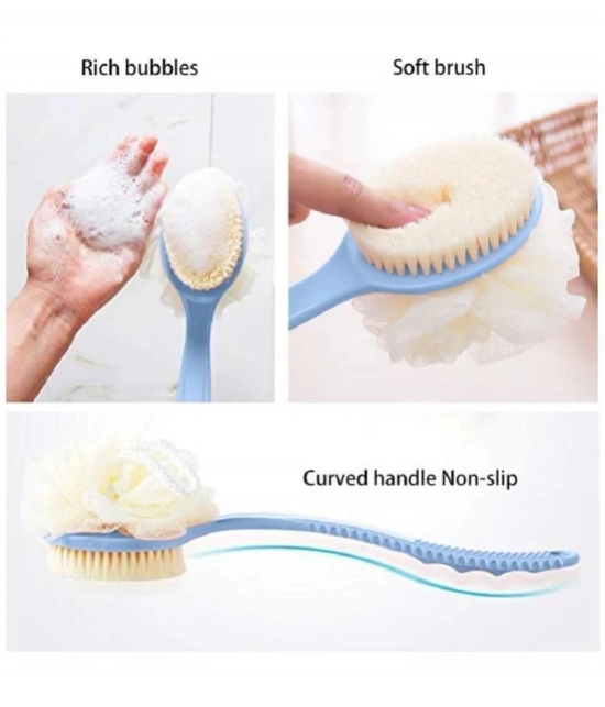 DHS Mart Homemade Long Handle Boys & Girls Body Brush ( Pack of 1 )