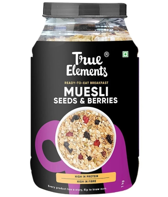 True Elements Seeds & Berries Muesli 1000 gm