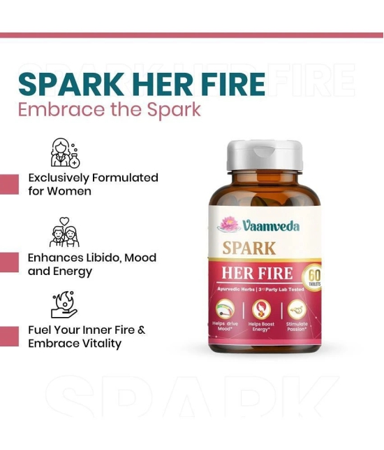 Spark Her Fire Libido Booster For Women, Improves Mood and Ignites Passion