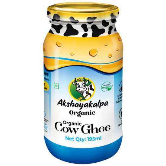 Organic Cow Ghee 195 Ml