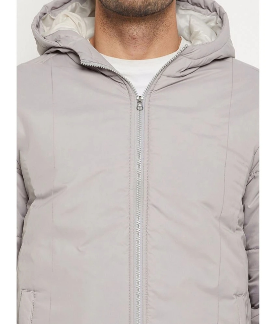 9TY3REE Polyester Mens Puffer Jacket - Grey ( Pack of 1 ) - None