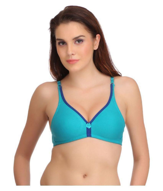 Softskin Poly Cotton Seamless Bra - Multi Color - None