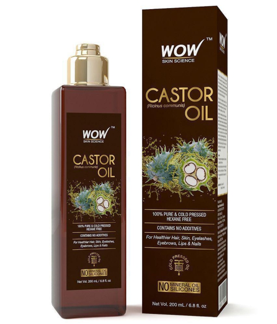 WOW Skin Science Castor Oil -200 mL