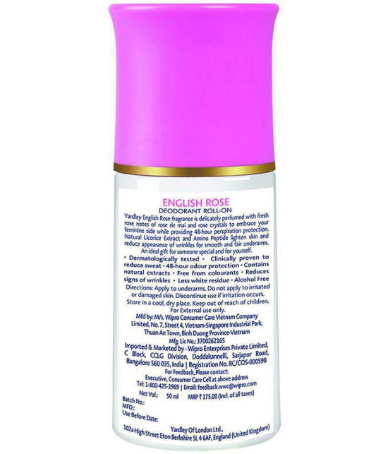 English Rose Roll-On 50ml