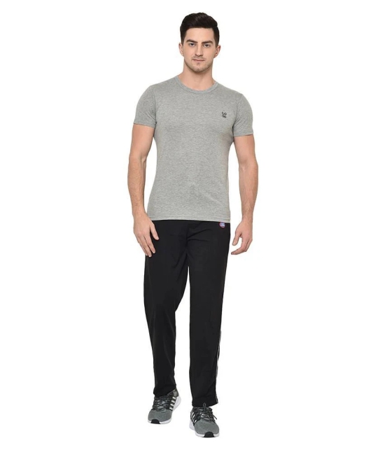 Vimal Jonney Black Cotton Blend Trackpants - L