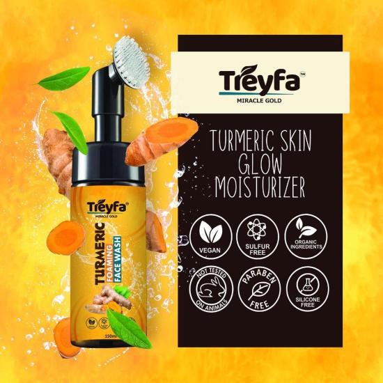 Treyfa turmeric vitamin C face wash