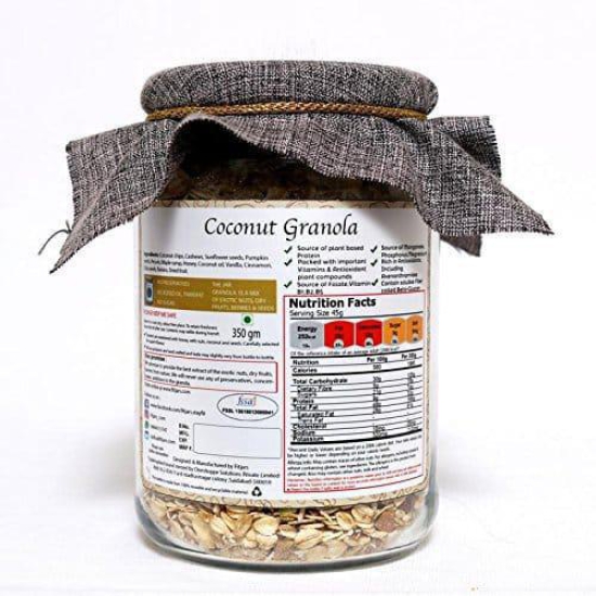 The Jar Coconut Granola- 350 GM